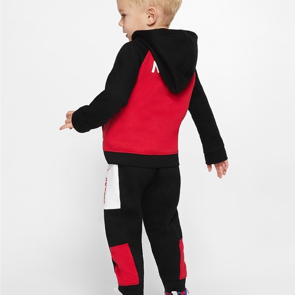 Nike Baby Boys Nike Air 2PC Hoodie & Joggers Set 24M - Picture 2 of 8